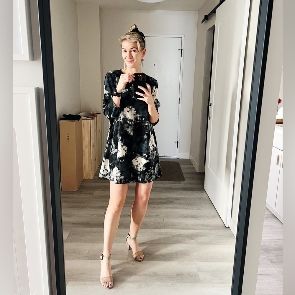 ARITZIA Wilfred Myosotis Dress - Shortened - Picture 4 of 9